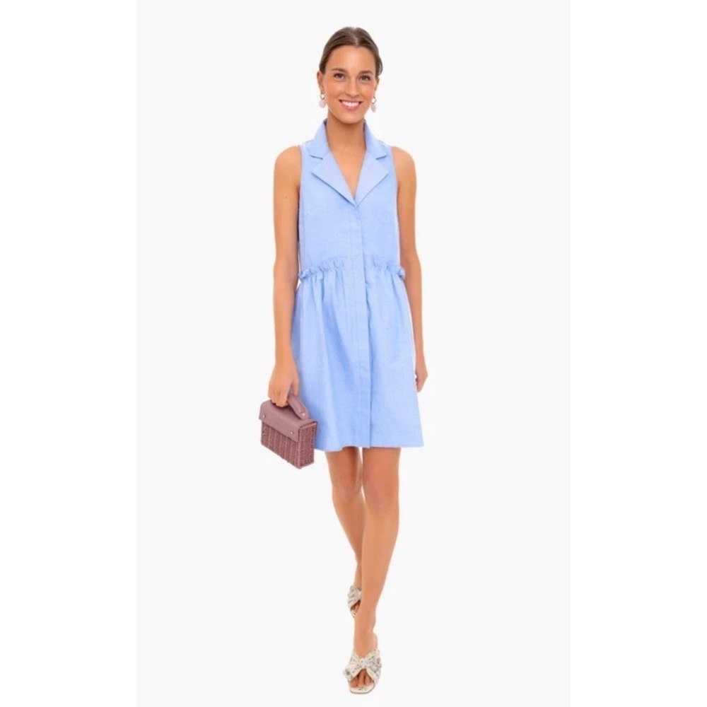 Tuckernuck Light Blue Sleeveless Dress